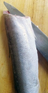 カマスさばき方