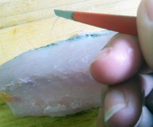 カマスさばき方