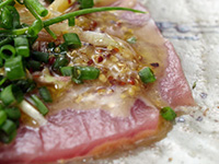 キハダマグロ料理