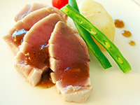 キハダマグロ料理