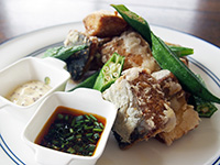 イナダの竜田揚げ