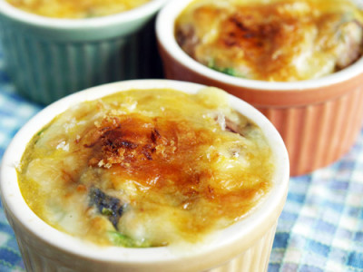 鯵とながいものドリア