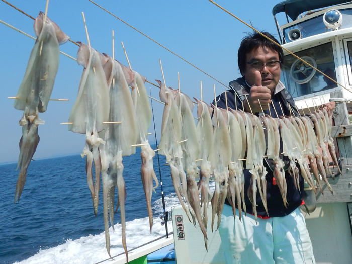 【5月26日】スルメイカ船、城ヶ島沖でまずまずのリスタート!