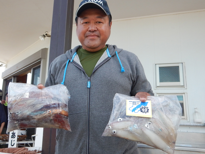 【5月30日】ライトマルイカ船、トップ45杯。エボシ沖がまだまだ熱い!