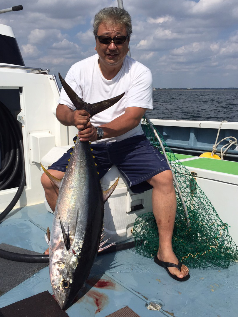 【速報】来ました、コマセキハダのXディ! 2隻でヒット9回。キャッチは5尾!