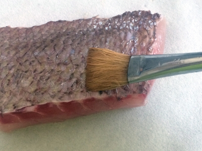 マダイの茶葉燻製 作り方