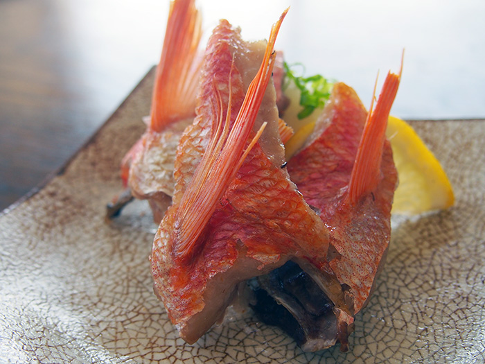 キンメのカマ焼き