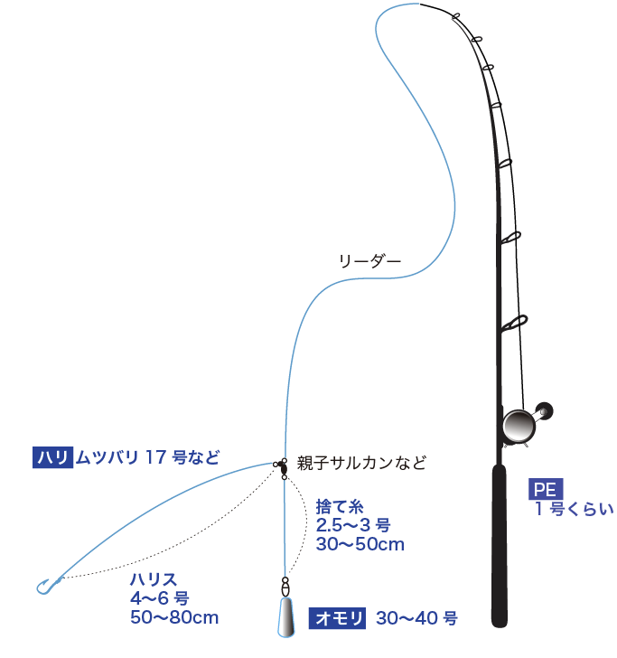 ライトヒラメタックル