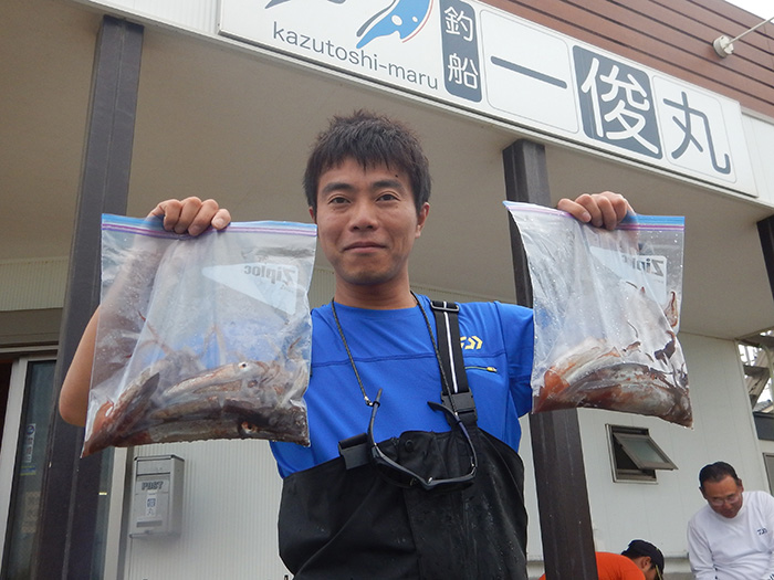【5月24日】ライトヒラメ五目船、注目度高し！　村越正海プロがご乗船くださいました
