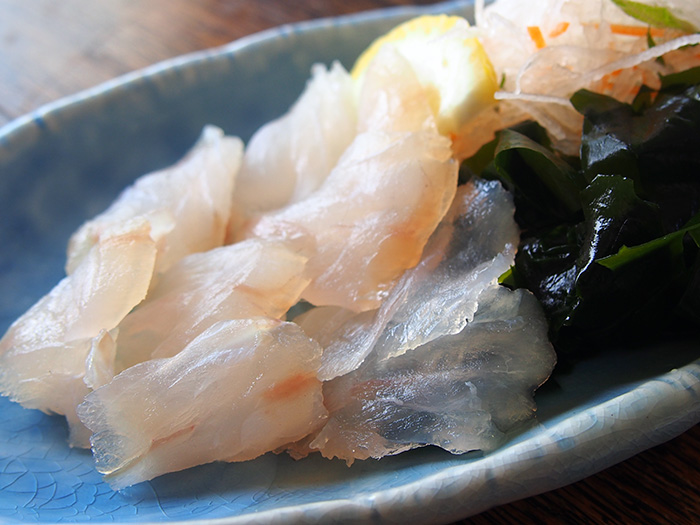 コチの昆布締め