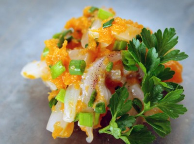 マルイカと新にんじんのサラダ