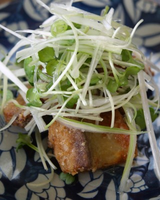 サバの竜田揚げ甘酢あんかけ