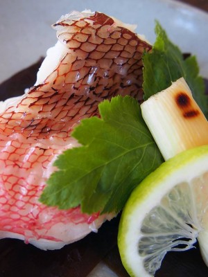 オニカサゴの酒蒸し